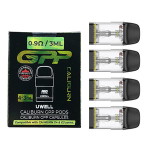 Uwell Caliburn GPP Cartridge Top Filling 3ml (4pcs/pack)